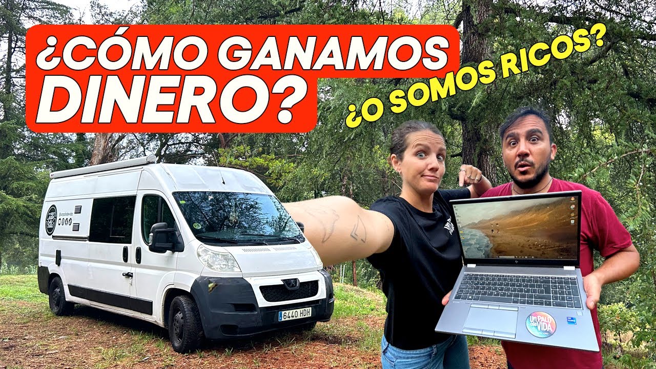 🤑Cómo GANAR DINERO viviendo y VIAJANDO en CAMPER ¿Es posible VIVIR de las REDES SOCIALES?🚐