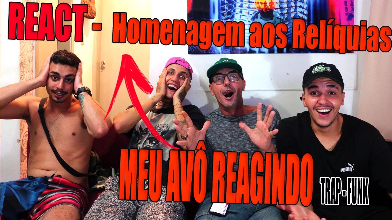 Homenagem aos Relíquias - MCs Lipi, Lemos, Leozinho ZS, Vinny, Menor MC, Julio D.E.R. REACT
