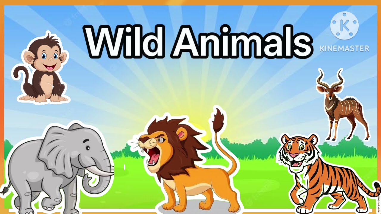 Forest Animals Name In English | Wild Animals Name in English | Animals Name |