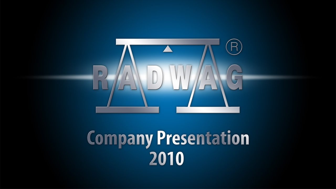 RADWAG 2010 - Prezentacja / Company Presentation