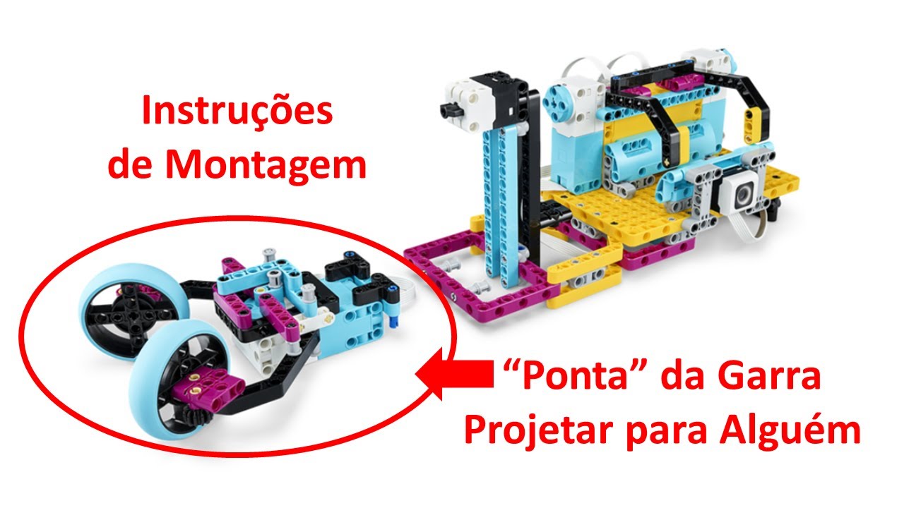 Como montar a “Ponta” da Garra (Making "Design for Someone" lesson missing part) - LEGO SPIKE PRIME