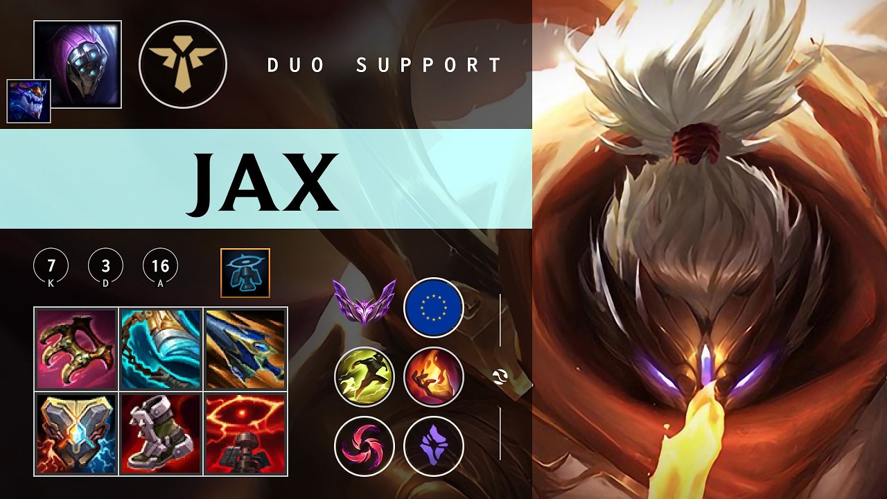Jax Support vs Rell - EUW Master Patch 26.04