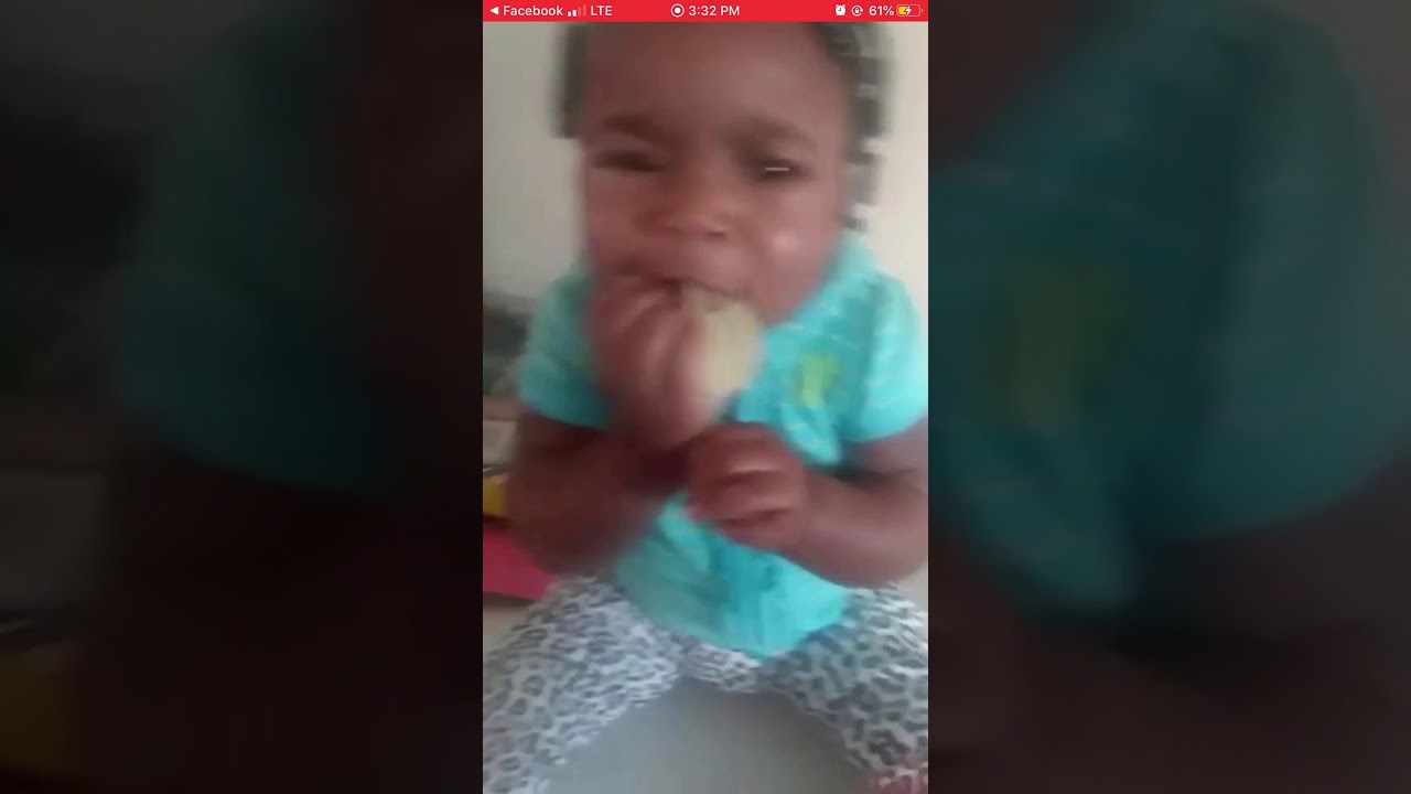 The hungry baby