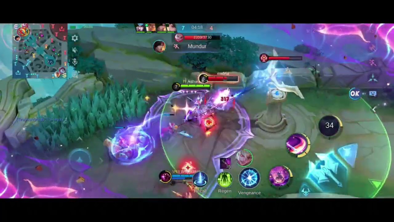 Server Lag tapi tetap bisa Bantai pakai Freya!!! |Full gameplay |Mobile legends