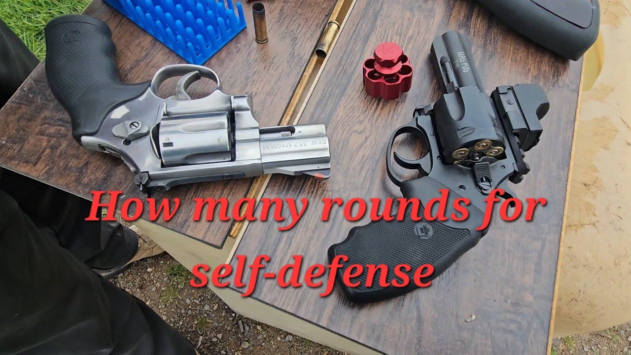 How many rounds is enough for self-defense? 