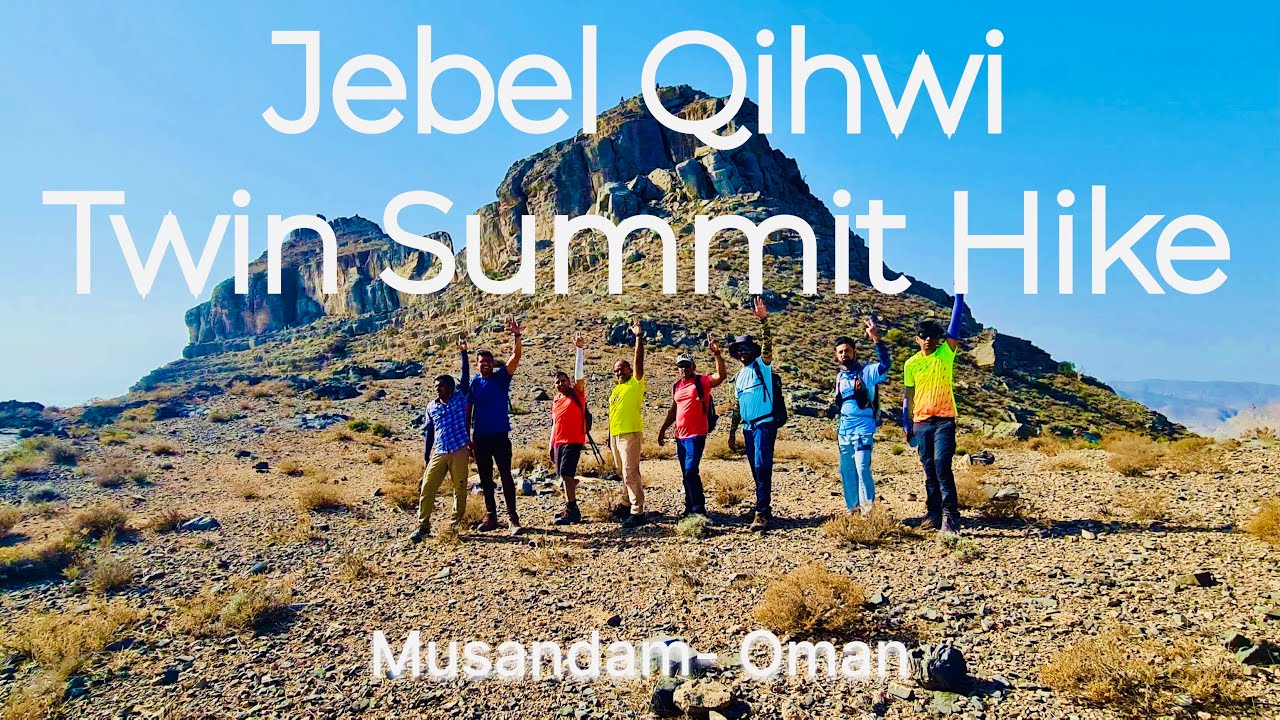 Jebel Qihwi Twin Summits #hike #oman #dibba #musandam
