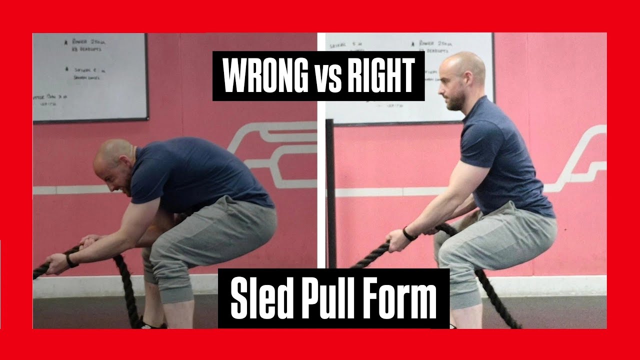 Stop Doing Sled Pulls Wrong! (Fix Your Form Today)