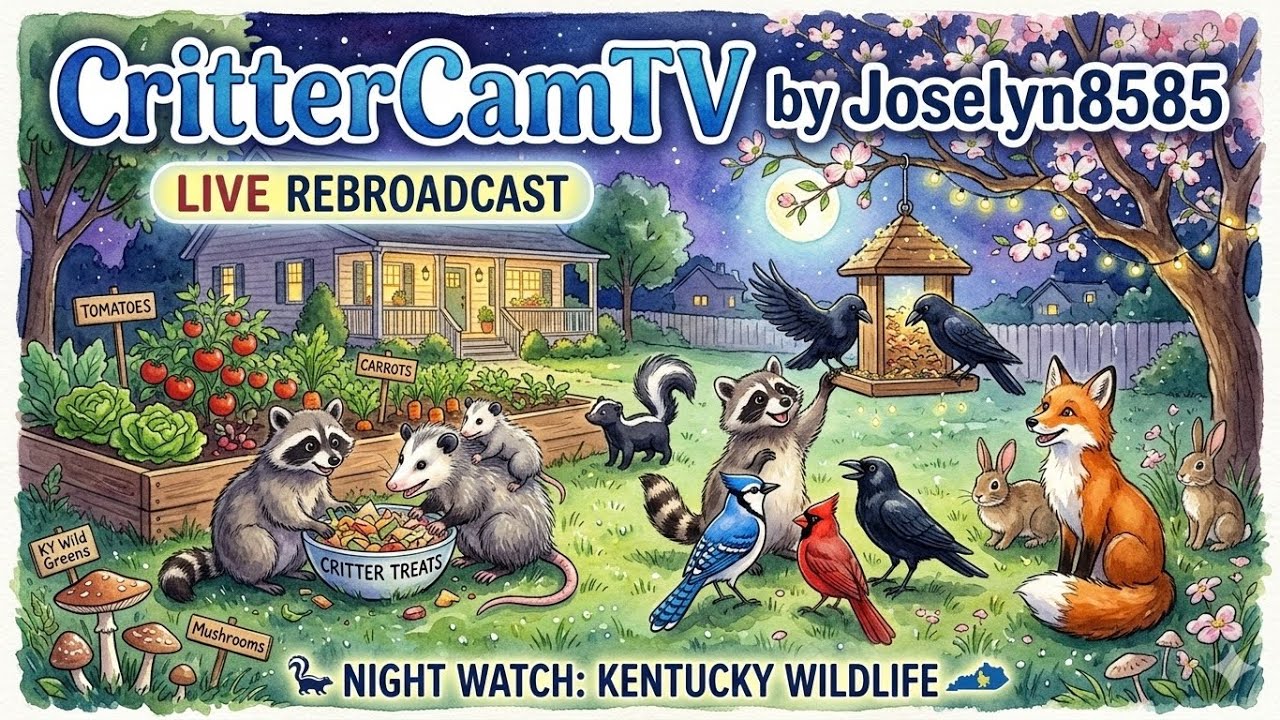 ❄️ Cozy Backyard Critter Cam ❄️