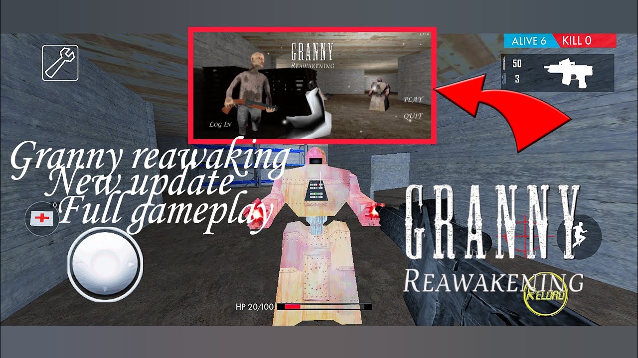 Granny reawaking new update full gameplay