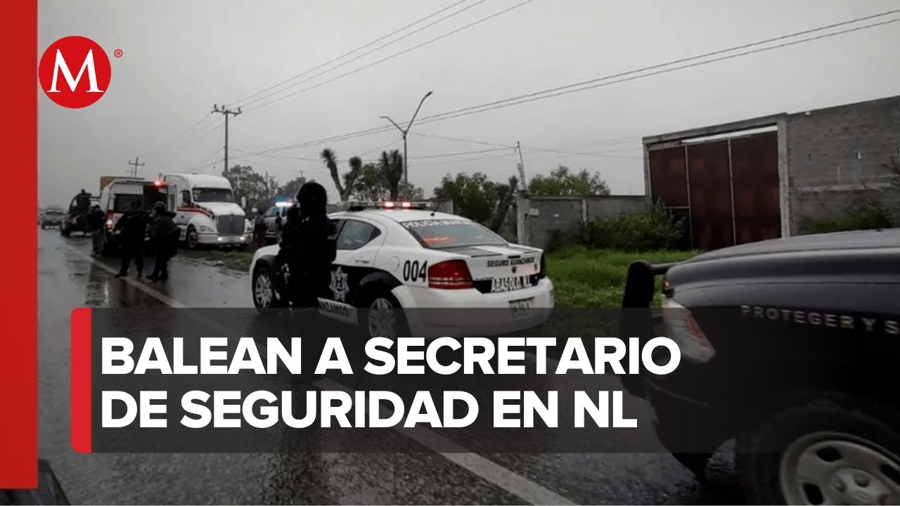 Atacan a secretario de Seguridad de Abasolo, Nuevo León; hieren a policía
