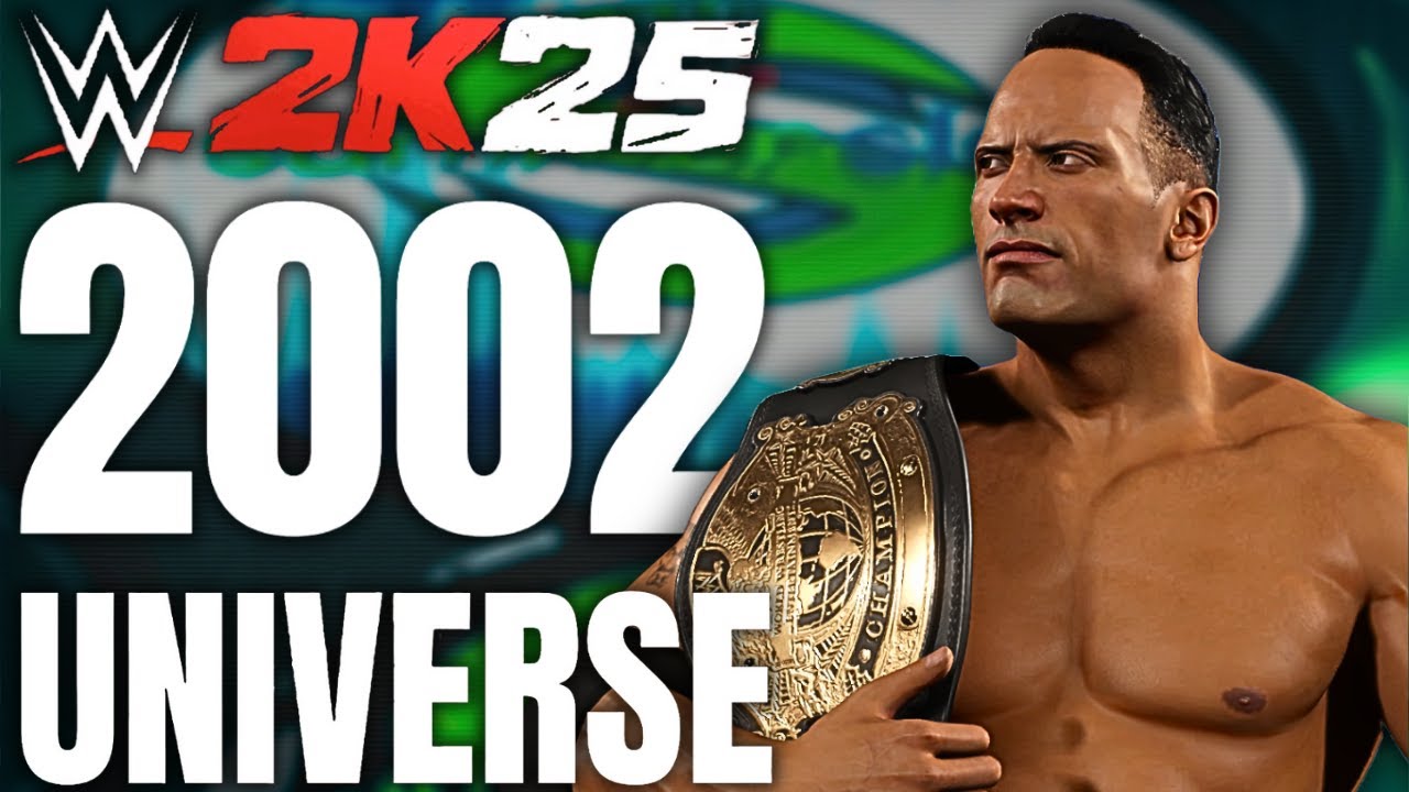 Я превратил Universe Mode в WWE 2002 года!