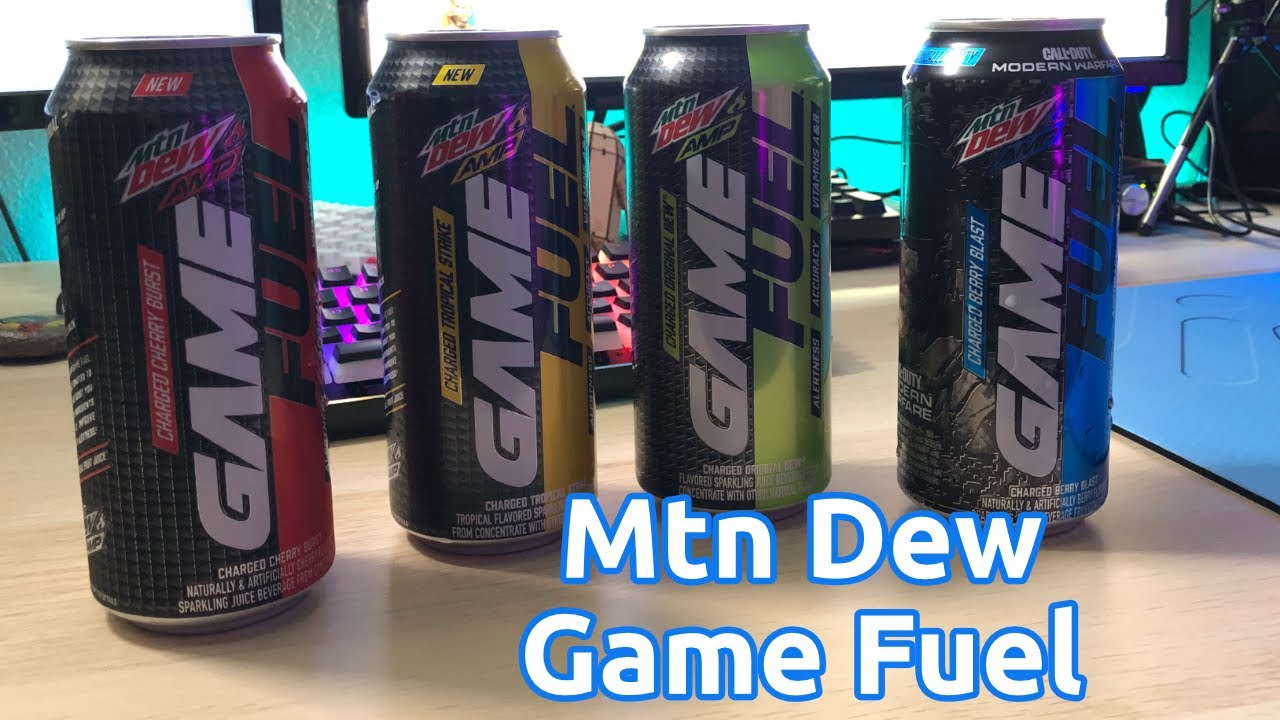 Does Mountain Dew Amp Game Fuel Actually Increase Gaming Performance? | Mtn Dew Game Fuel Review!