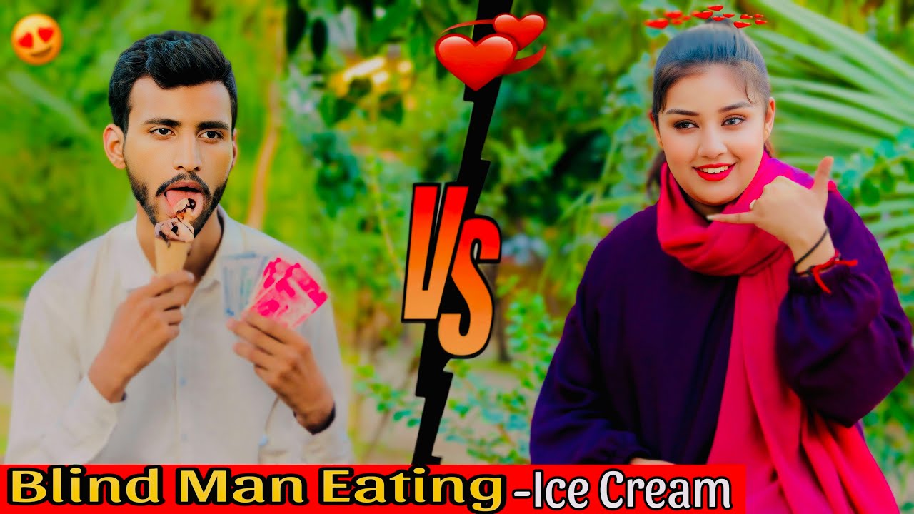 Blind Man Eating Ice cream Prank | funny video | aqdas ali | @showpranks
