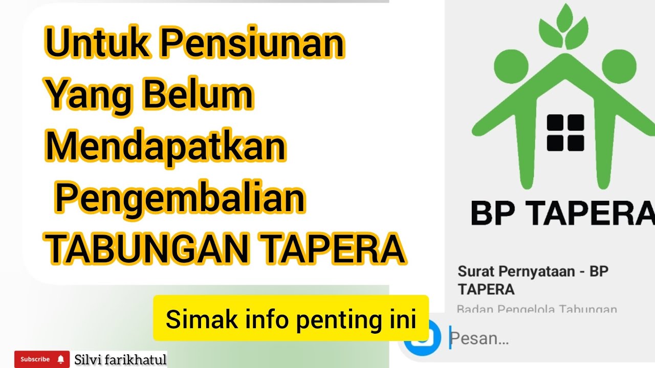 PENSIUNAN PNS YANG BELUM MENDAPATKAN PENGEMBALIAN TABUNGAN TAPERA, SIMAK INFO PENTING INI