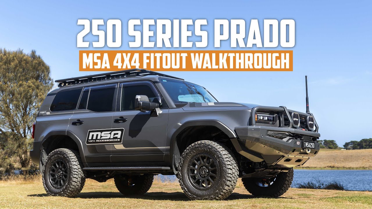 MSA 4X4's Prado 250 Build | Drawers, Mirrors and Touring Fitout Walkthrough