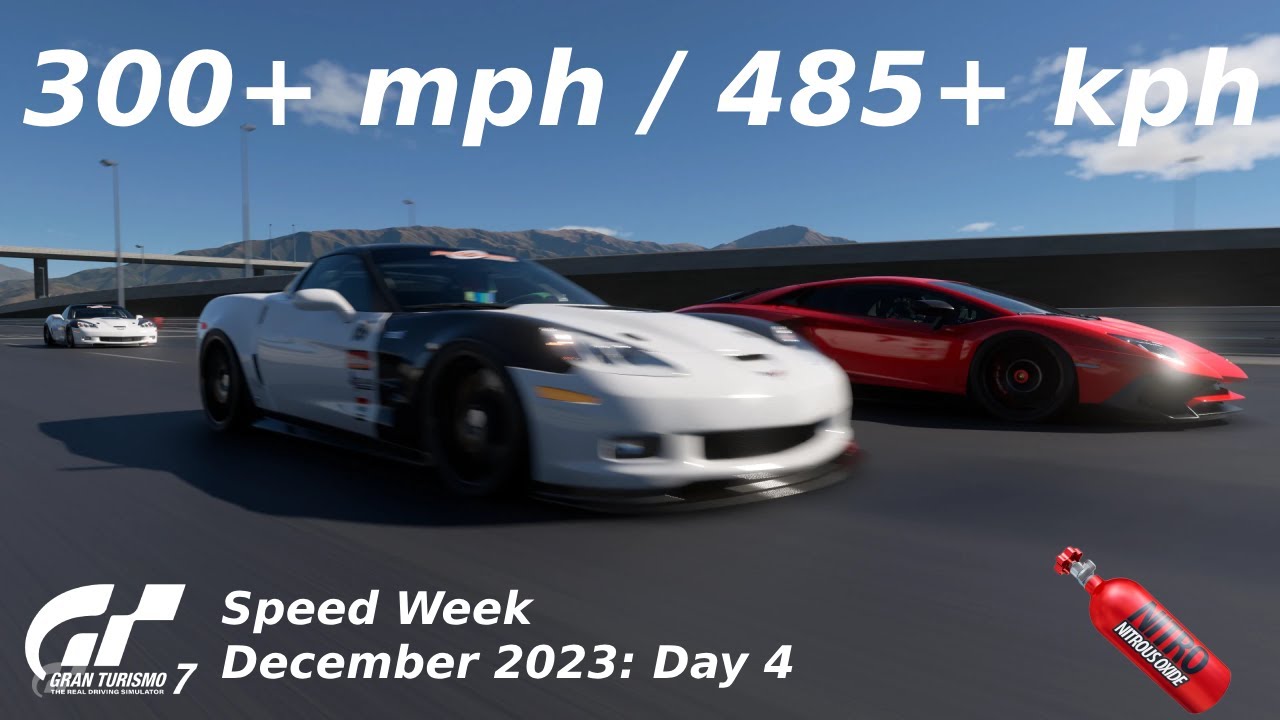 300+mph (485+kph) Corvette C6 ZR1 Tune Setup | Gran Turismo 7 Speed Week December 2023: Day 4