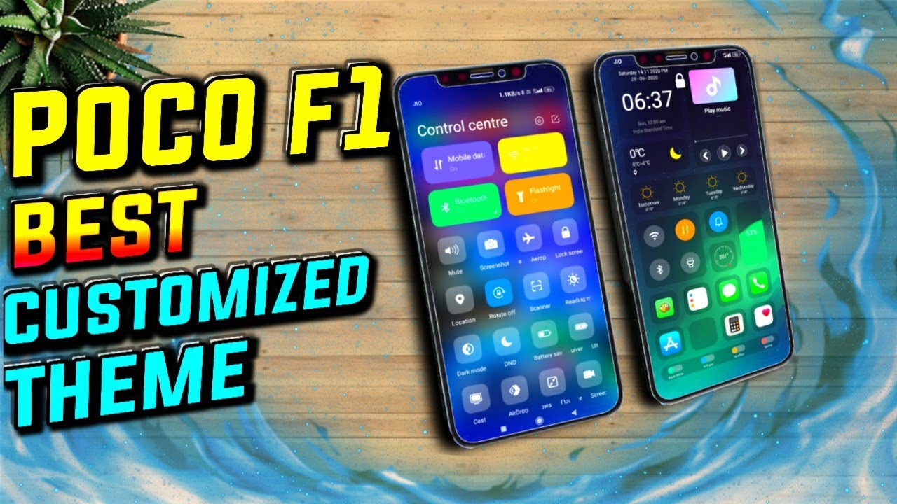 Best POCO F1 MIUI 12 THEME 🔥