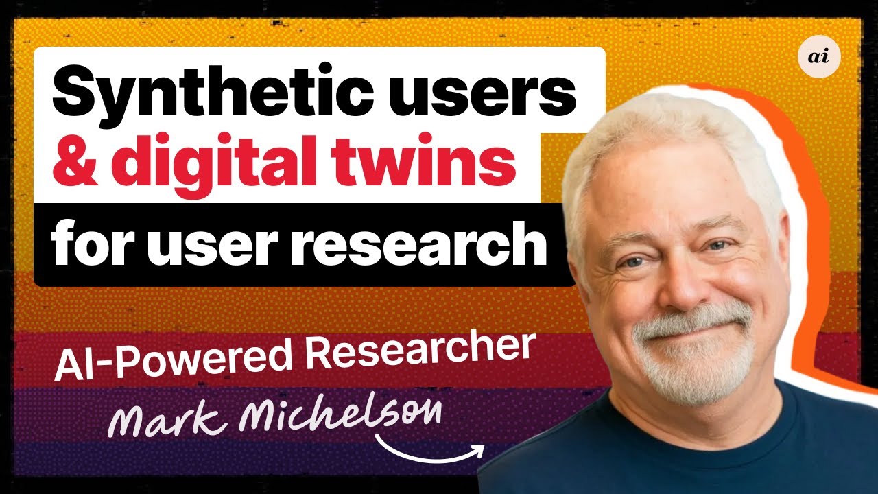 Building synthetic users for advanced user research