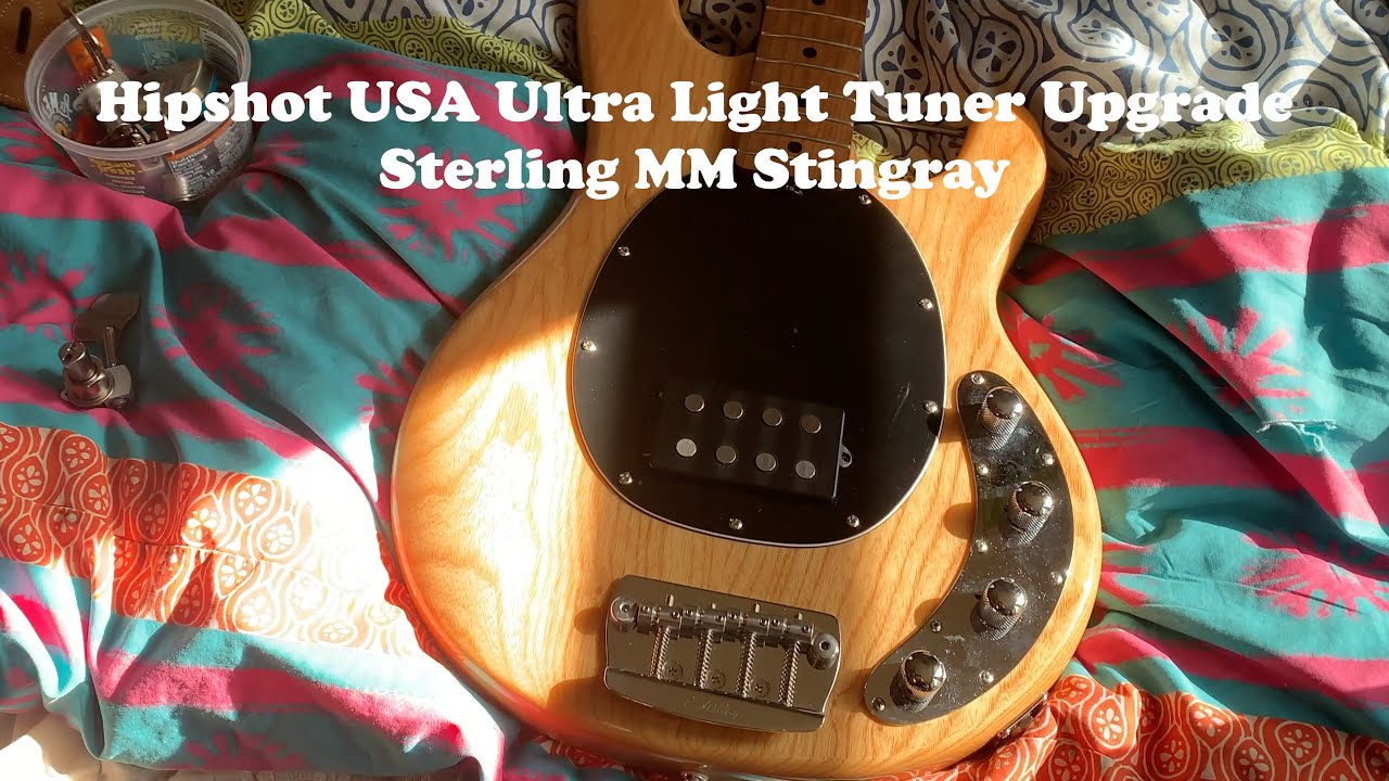 Hipshot Ultra Light Tuner Upgrade - Sterling MM Stingray
