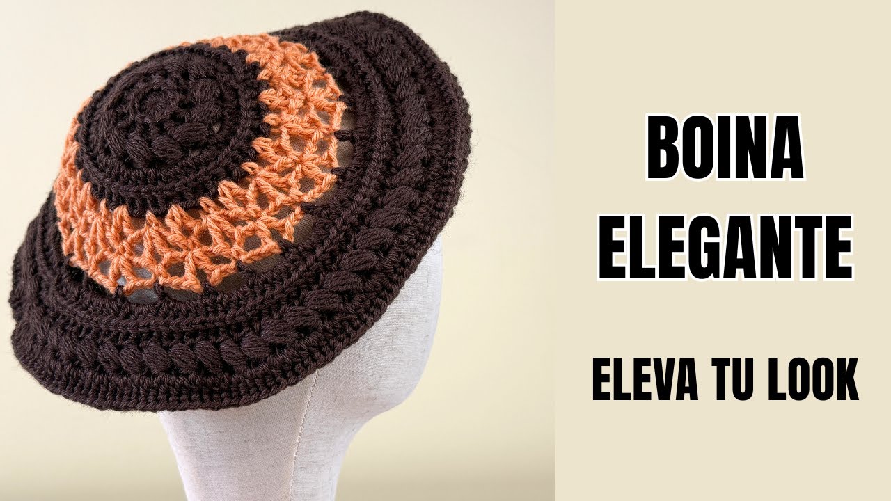 La prenda que eleva cualquier look ✨ BOINA ELEGANTE (para combinar con la Bufanda Infinita)