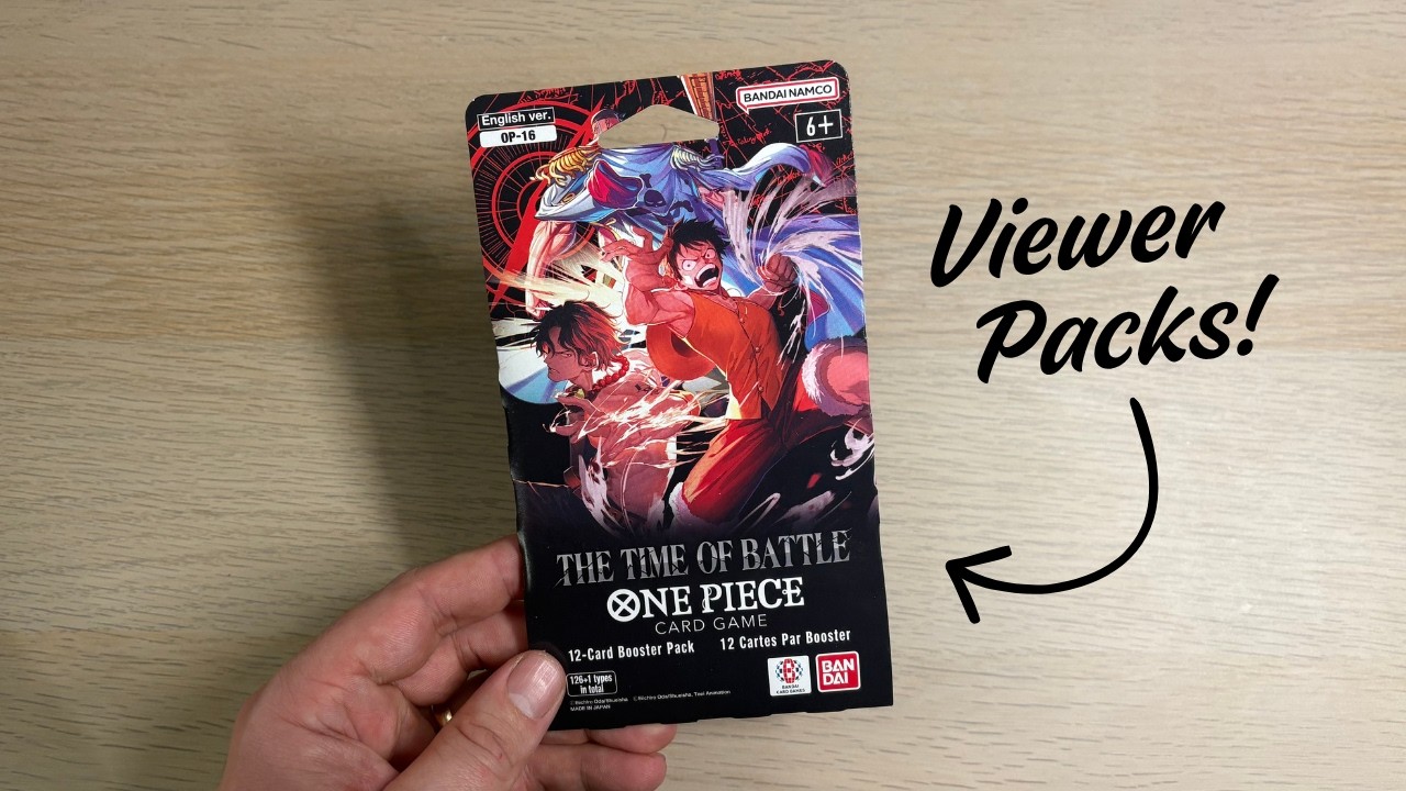 Открываем БЕЗУМНЫЕ блистеры OP06 от подписчика &mdash; One Piece TCG