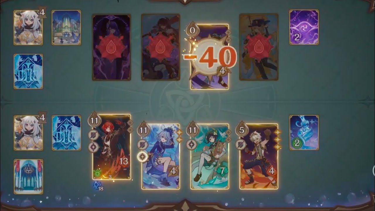 New TCG Heated Mode Genshin Impact