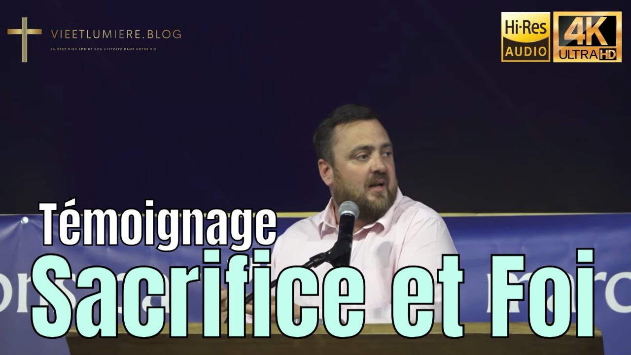 Sacrifice et Foi : Témoignage de David Reinhardt | Vie et Lumière 2025