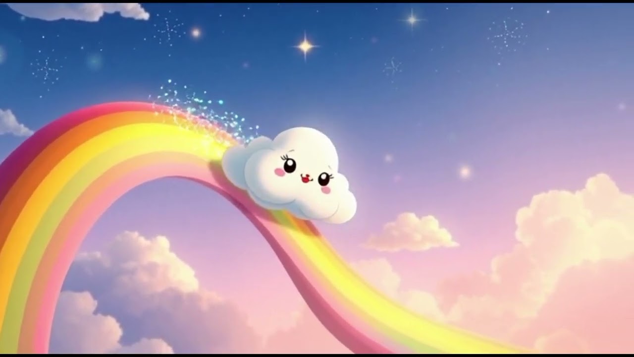 🌈 “Lumi the Little Cloud’s Big Heart”☁️#5millionviews#moralstories #bestcartoonstories#hindistories 