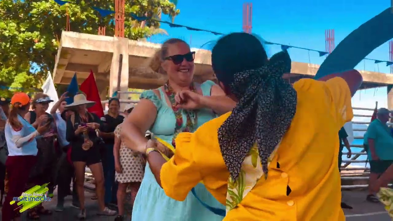 Australian tourists in cruise ship visit Maripipi Island