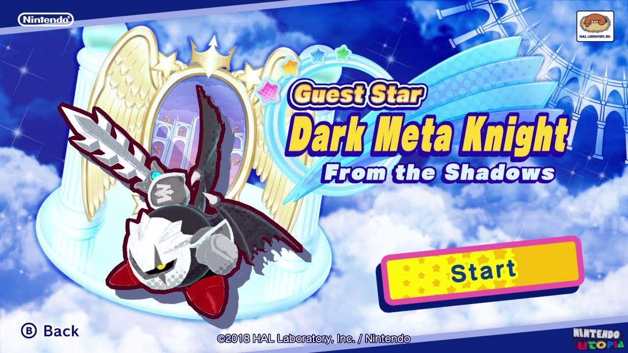 Guest Star Mode: Dark Meta Knight | Kirby Star Allies ᴴᴰ
