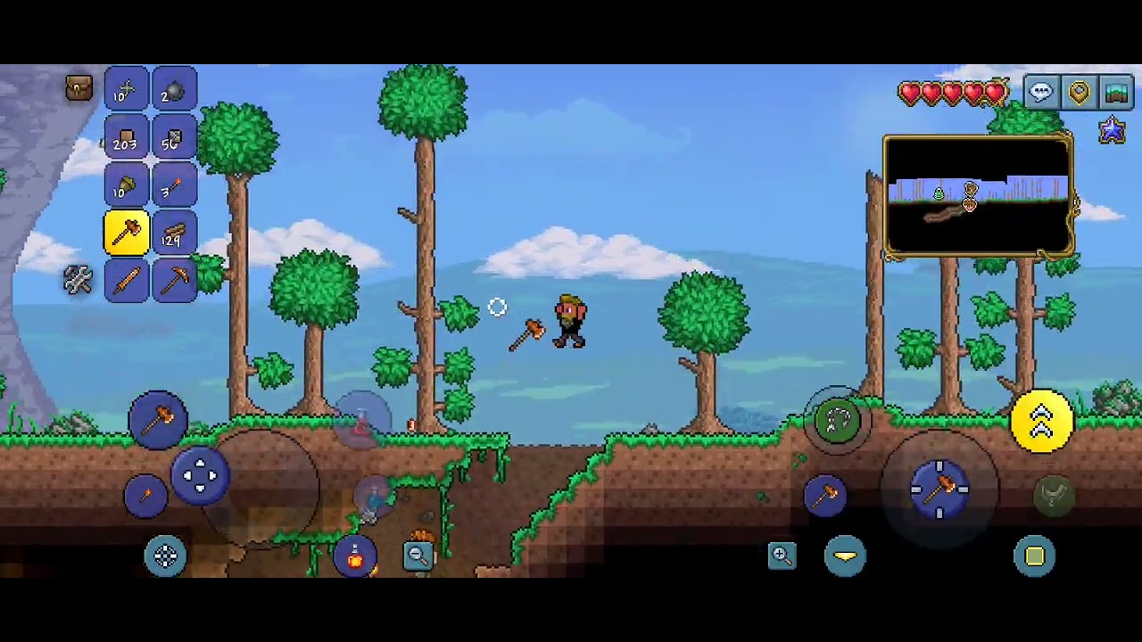 Jogando Terraria, o verdadeiro pai de hytale?