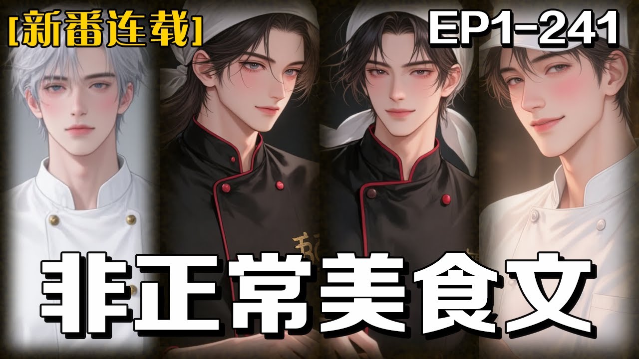 《非正常美食文》第1-241話：秦淮加載了美食系統，卻發現它不太正常&mdash;&mdash;解鎖的圖鑒和周圍的「人」都透著詭異。但沒關系，作為資深玩家，他選擇遇事不決先吃一口！