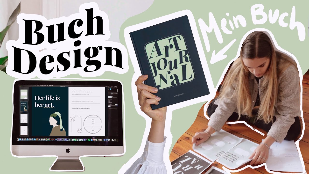 Ich (Designerin) gestalte ein Buch! *von der Idee bis zum Druck* // I'mJette