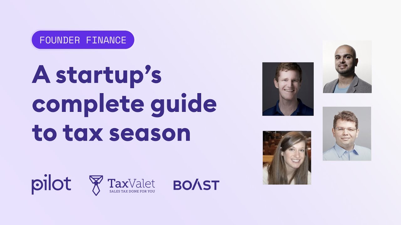 A startup's complete guide to tax season