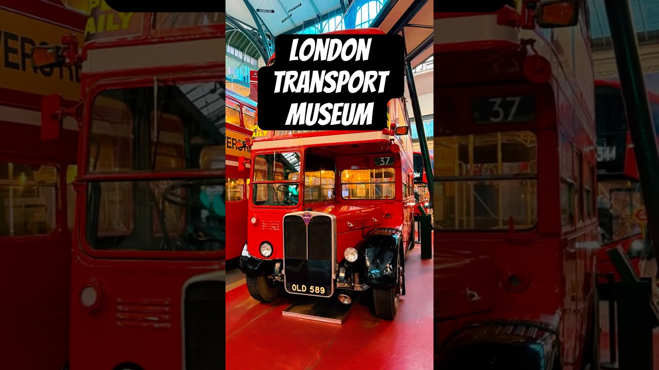 London Transport Museum & Double Deckers – A Must for Bus Fans!