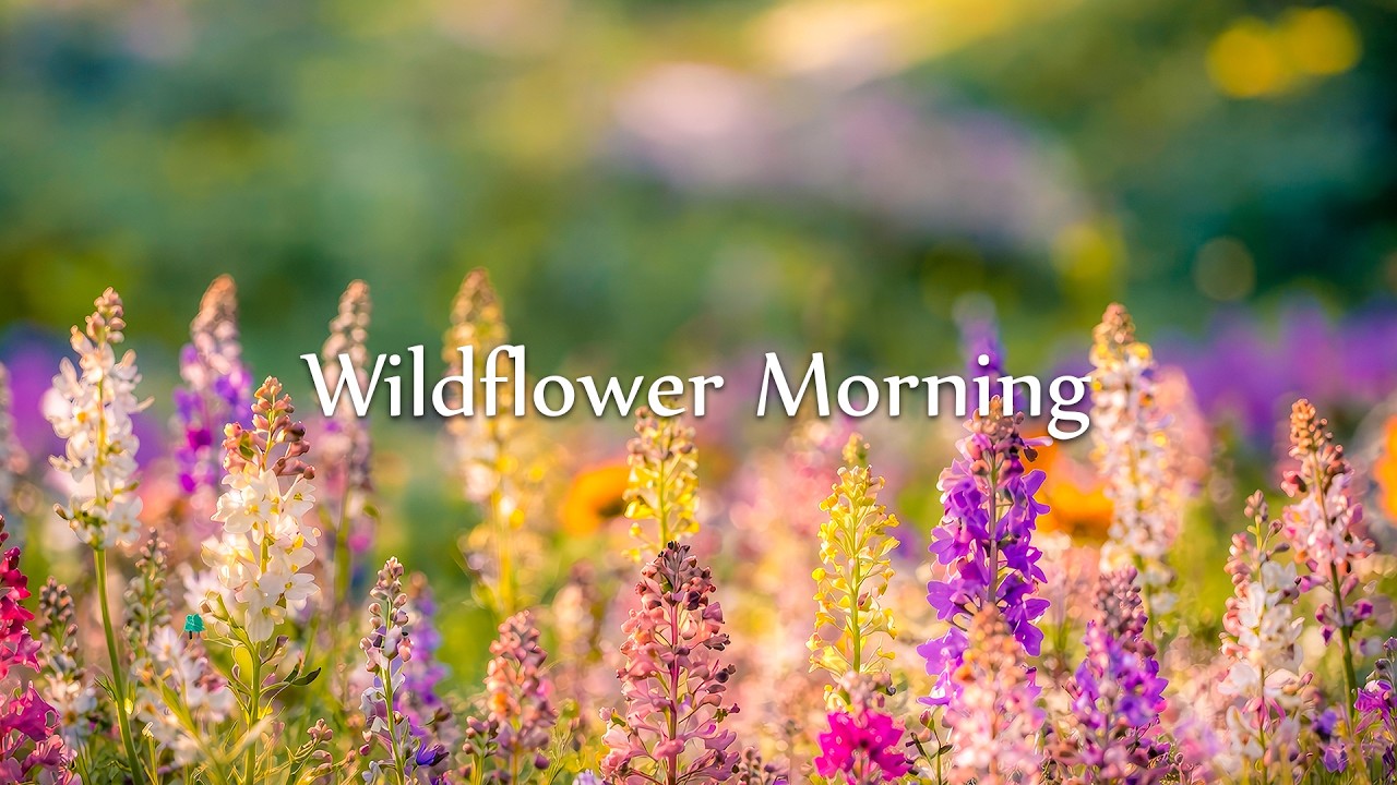 Wildflower Morning Glow 🌸 Relaxing Piano Music for Calm Focus & Peaceful Spring Moments