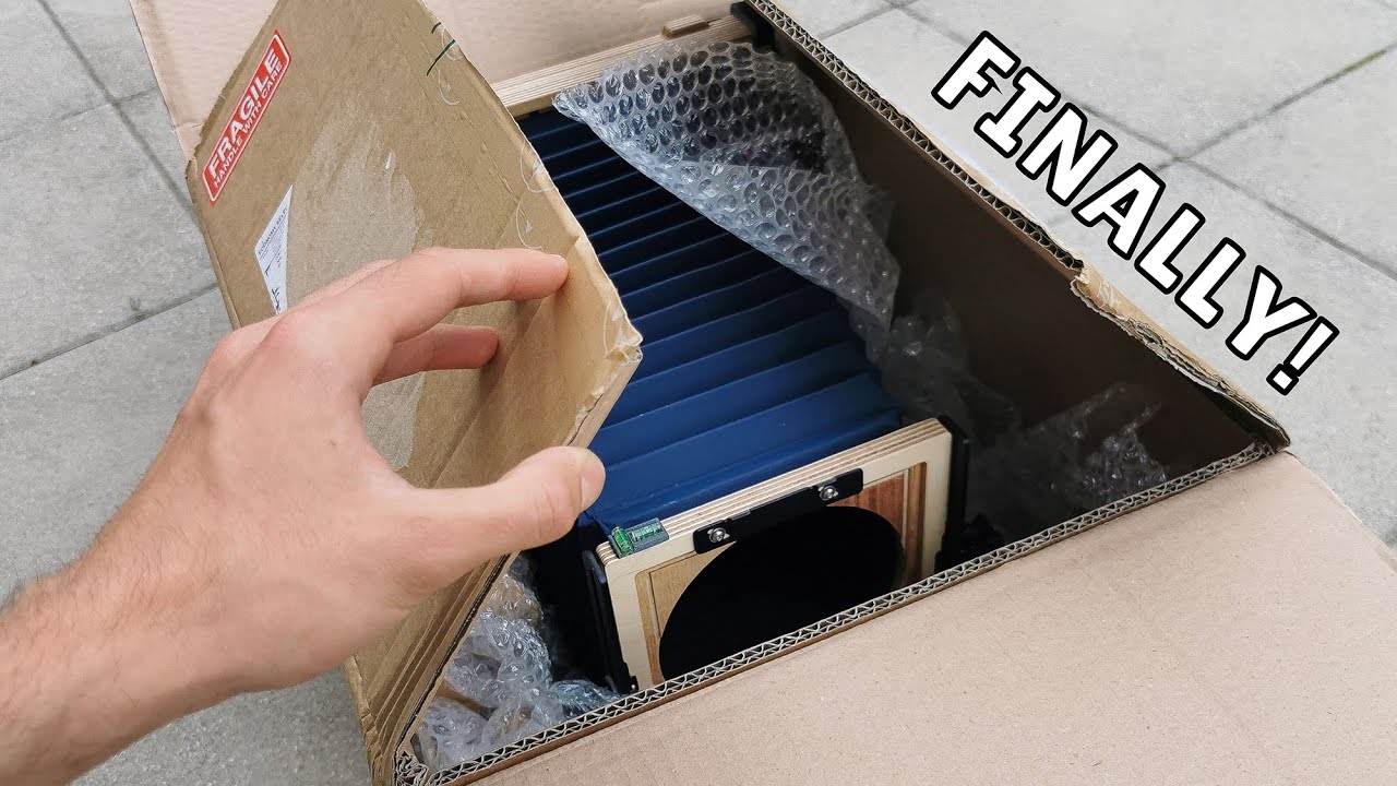 Unboxing Intrepid 8x10 MK2 + First Impression | Large Format Photography
