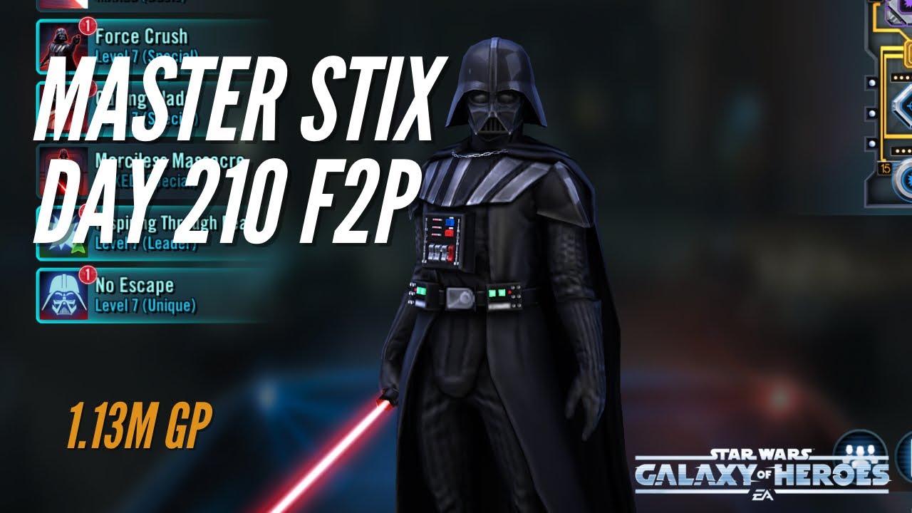 Day 210 Free To Play - F2P in SWGOH 2024