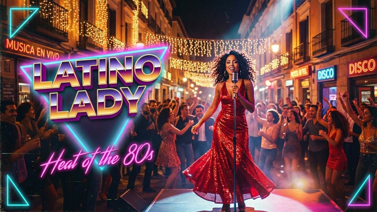 Latino Lady | 80s Inspired Retro Pop (Official Music Video)