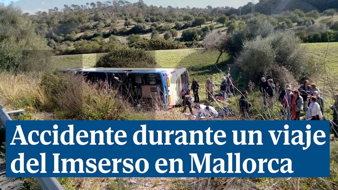 Al menos 24 heridos, siete de ellos graves, en un accidente de autobús durante un viaje del Imserso