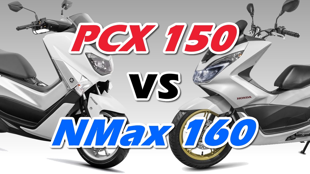 Comparação Yamaha NMax 160 x Honda PCX 150 2016 - Motorede
