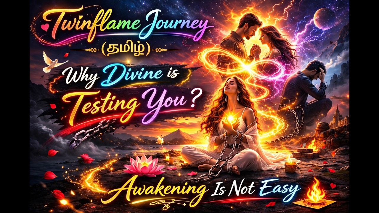 Why 🤔 Your Life Feels So Hard 😢? Divine🙏🏻Tests Explained💐#தமிழ்🌟#twinflamejourney✨#spiritualjourney🔥