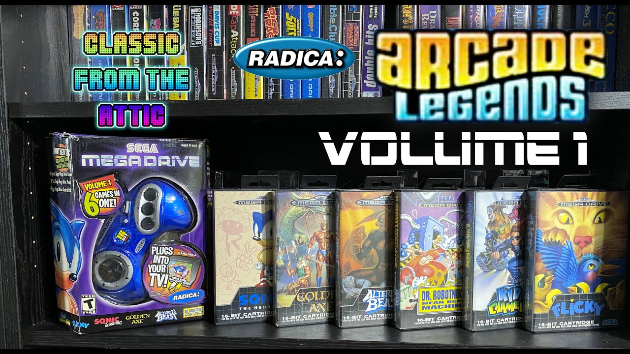 Radica Sega Mega Drive Arcade Legends Volume 1