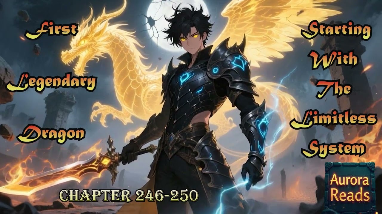 [AUDIO STORY] First Legendary Dragon - Starting With The Limitless System || Chapter 246-250