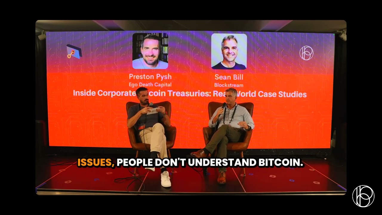 Inside Corporate Bitcoin Treasuries: Real-World Case Studies - Preston Pysh & Sean Bill