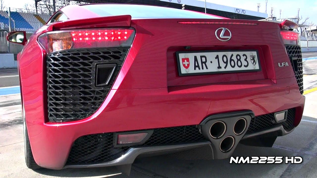 Lexus LFA V10 Exhaust Revs - Amazing Sound!!