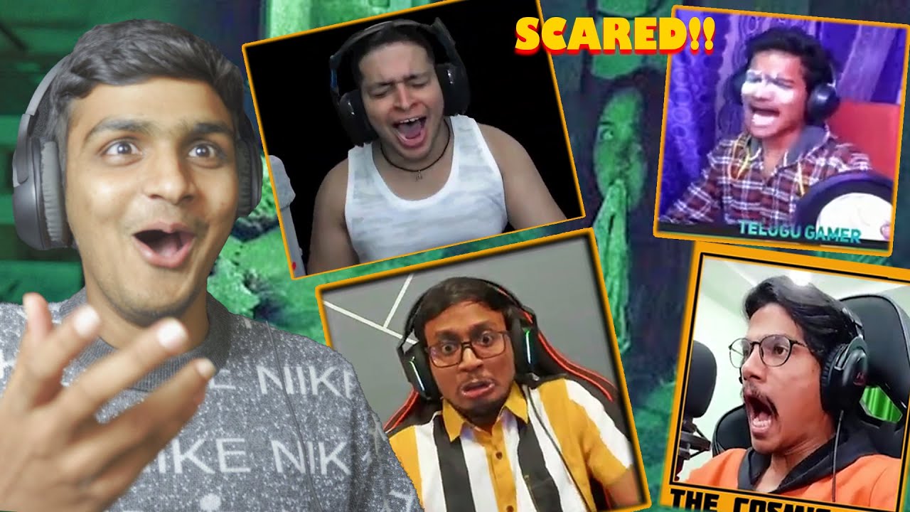 Telugu Gamers Getting Scared 😂 | TD Reacts #1