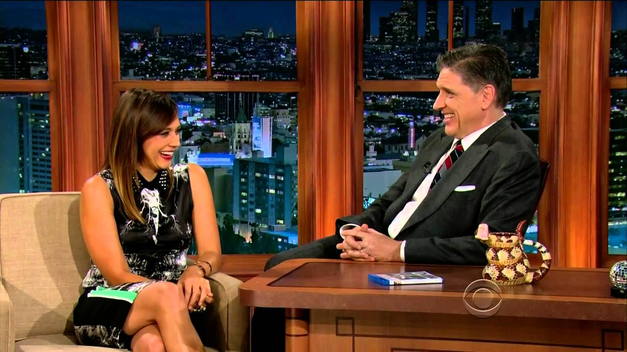 TLLS Craig Ferguson - 2013.01.31 - Rashida Jones