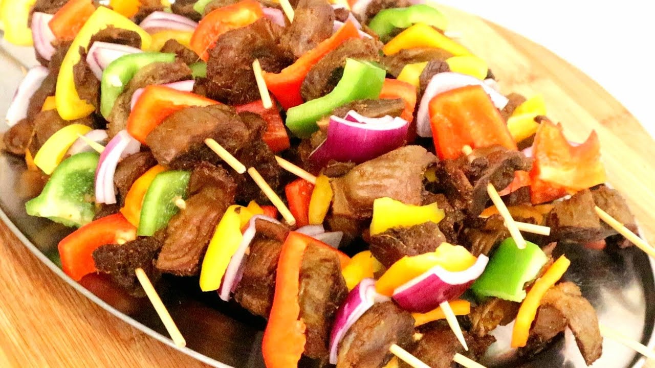 HOW TO PREPARE GIZZARD SUYA || TURKEY GIZZARD SUYA
