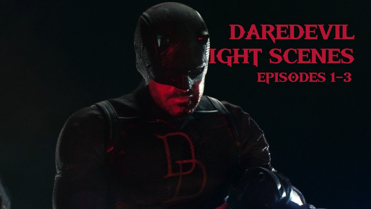 Daredevil - All Fight Scenes - Daredevil: Born Again Season 2 Episodes 1-3